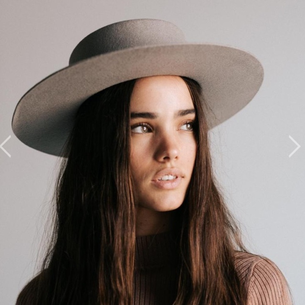 Gigi Pip Dahlia Boater Hat